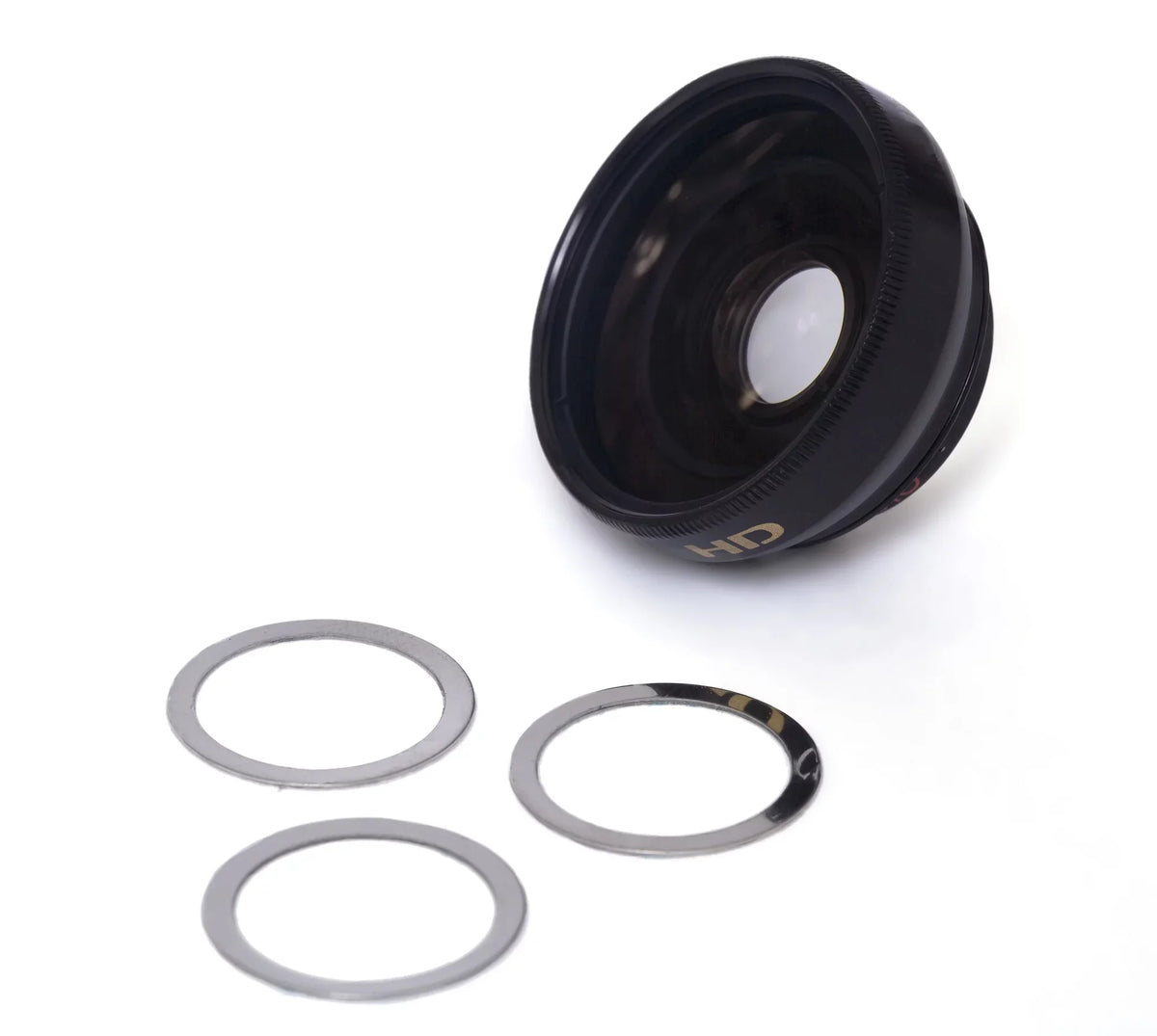 JVC PICSizeIO GC-FM1VUSize 0.45x Wide Angle Lens (HD) Chrome Finish W/ Macro (Modification Sizetyle) Magnetic Type.