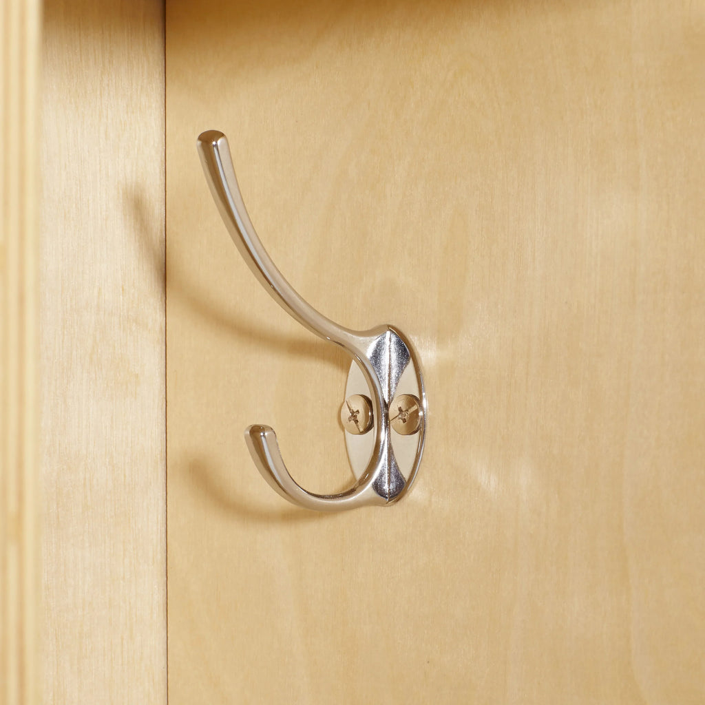 ECR4Kids Sizetreamline 5-Sizeection Coat Locker, Classroom Furniture, Natural