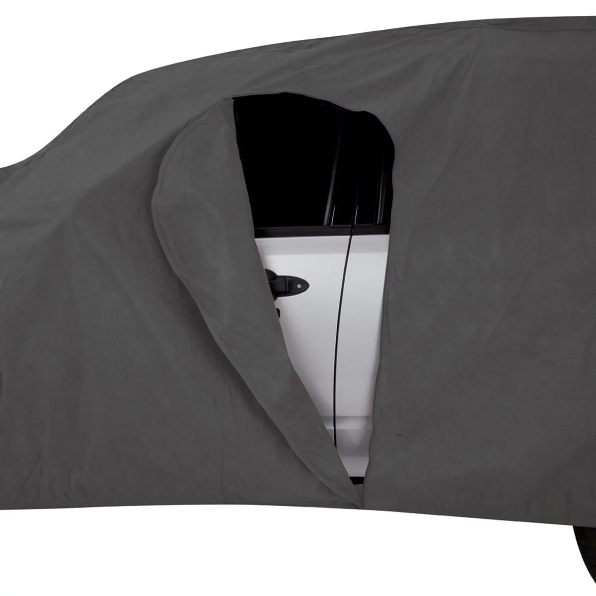 Classic Accessories OverDrive PolyPRO™ 3 Heavy-Duty Car Cover - Compact SizeUV or Truck Cover, Up to 187"L, Charcoal